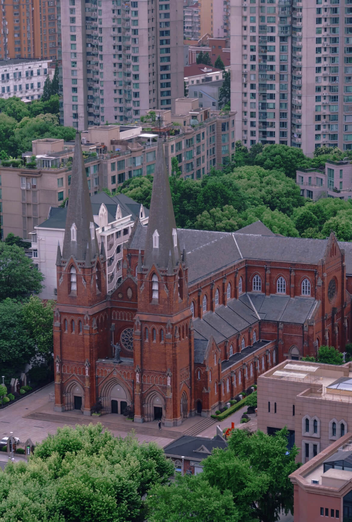 Xujiahui Cathedral Exterior